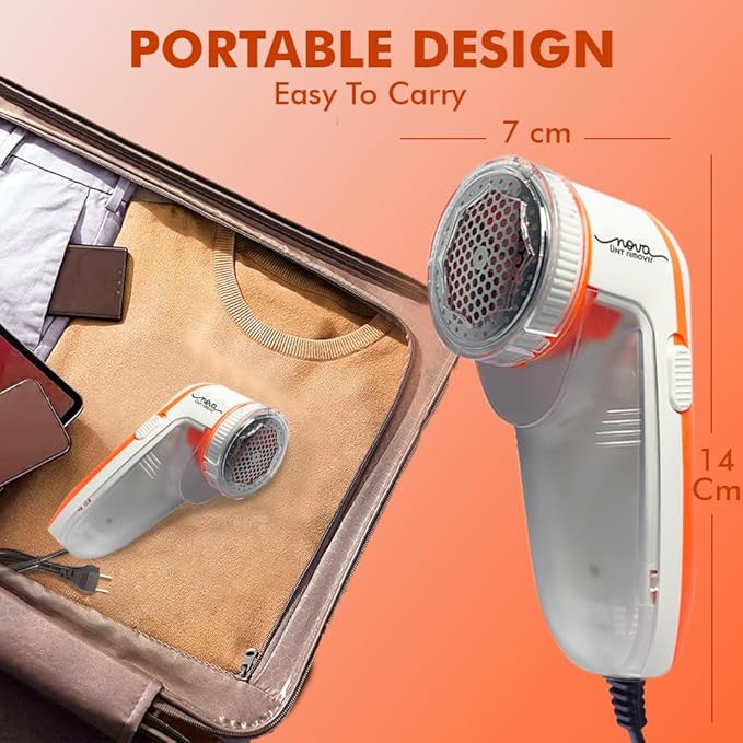 NOVA Lint Remover for Clothes & Fabric Shaver
