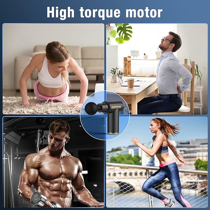 Percussion Massage Gun for Body Pain Relief
